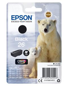 Epson Inktcartridge T2601, 26 Origineel Zwart C13T26014012