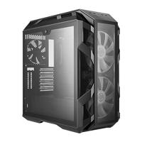 Cooler Master MasterCase H500M ARGB - PC behuizing met dual 200mm fans voor high-volume airflow, 4 panelen van gehard glas, geavanceerde ondersteuning