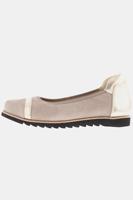 Ulla Popken Ballerina's, zacht suède, wijdte H - Grote Maten