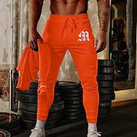 Voor heren Joggers Joggerbroek Joggingbroeken Atletische broek GYM-broek Zak Trekkoord Elastische tailleband Broeken / Regenbroek / Overbroek Buiten Sport Outdoor Sportief Herfst Ademend Zacht Lightinthebox