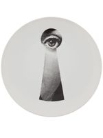 Fornasetti assiette imprimée - Blanc