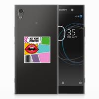 Sony Xperia XA1 Ultra Silicone Back Cover Popart Princess