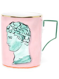 GINORI 1735 tasse Il Viaggio di Nettuno en porcelaine - Rose