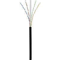 Renkforce RF-5042662 RJ45 Netwerkkabel, patchkabel CAT 6 U/UTP 15.00 m Zwart Snagless, Halogeenvrij 1 stuk(s) - thumbnail