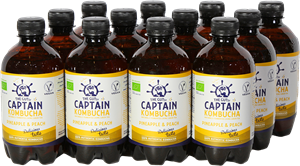 Captain Kombucha Pineapple (12 x 400 ml)