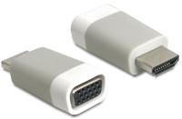 DeLOCK 65472 tussenstuk voor kabels HDMI-A VGA Wit - thumbnail