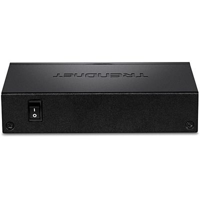 Trendnet TPE-LG50 netwerk-switch Unmanaged Gigabit Ethernet (10/100/1000) Power over Ethernet (PoE) Zwart