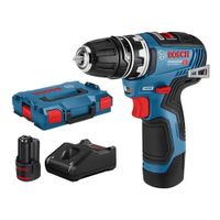 Bosch Blauw GSR 12V-35 FC Professional | Accu Schroefboormachine | L-BOXX | GBA 12V 3.0Ah - 06019H3001