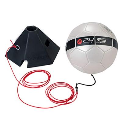 PURE 2 IMPROVE Voetbaltrainer voor volwassenen, uniseks, zwart/wit, eenheidsmaat