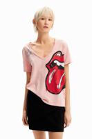 T-shirt stras The Rolling Stones - RED - XL