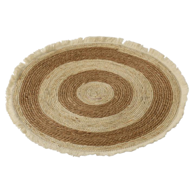 J-Line Vloerkleed Kwastjesband