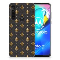 Motorola Moto G8 Power TPU bumper Franse Lelie - thumbnail