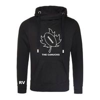 Rugby Vintage - Canada Cross Neck Hoodie - Black