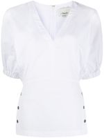 3.1 Phillip Lim blouse à manches bouffantes - Blanc - thumbnail