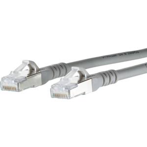 METZ CONNECT Patchkabel Cat.6A AWG 26, grijs, 2 m