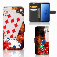 Samsung Galaxy S9 Wallet Case met Pasjes Casino