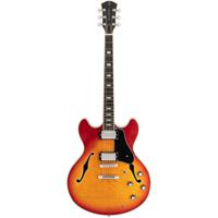 Sire Larry Carlton H7 Cherry Sunburst semi-akoestische gitaar