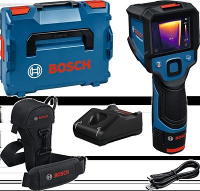 Bosch Blauw GTC 12V-450-13 Thermodetector | 1x Accu GBA 12V 2,0 Ah + Oplader GAL 12V-40 + Opbergetui + USB-C Kabel - 0601083900 Bosch Blauw GTC 12V-450-13 Thermodetector | 1x Accu GBA 12V 2,0 Ah + Oplader GAL 12V-40 + Opbergetui + USB-C Kabel - 0601083900