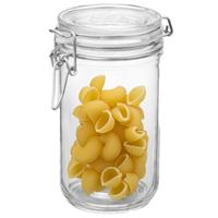 Bormioli Rocco Voorraad/weck pot - glas - transparant - 17 x 9 cm -  750 ml   -