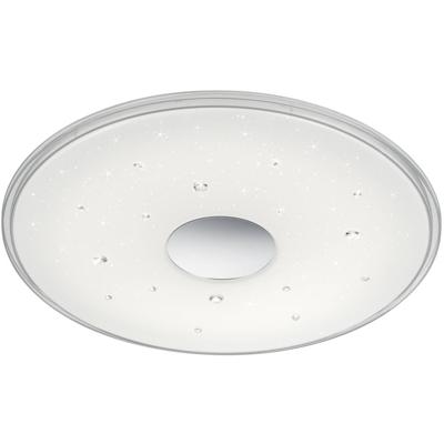 LED Plafondlamp - Trion Seykon - 30W - Aanpasbare Kleur - Dimbaar - Afstandsbediening - Sterlicht - Rond - Mat Wit - LED Plafondlamp - Trion Seykon - 30W - Aanpasbare Kleur - Dimbaar - Afstandsbediening - Sterlicht - Rond - Mat Wit -