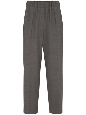 Brunello Cucinelli Gesmockte broek - Grijs
