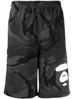 AAPE BY *A BATHING APE® bermuda à imprimé camouflage - Noir