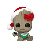 Marvel POP! Vinyl Figure Holiday Groot 9 cm - thumbnail