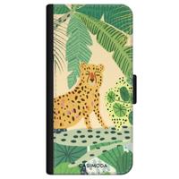 iPhone 11 flipcase - Luipaard jungle