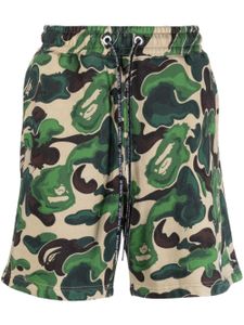 A BATHING APE® short de sport à fleurs - Vert