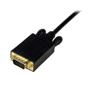 StarTech.com 3 m lange Mini DisplayPort-naar-VGA-adapterconverterkabel mDP naar VGA 1920x1200 zwart