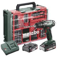 Metabo BS 18 Set 602207710 Accu-schroefboormachine 18 V 2 Ah Li-ion Incl. 2 accus, Brushless, Incl. koffer, Incl. lader, Incl. accessoires - thumbnail