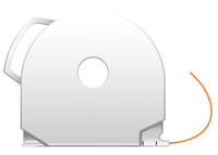 3D Systems CubePro filament PLA cartridge neon oranje (origineel)