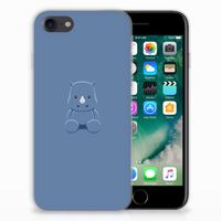 iPhone SE 2022 | SE 2020 | 8 | 7 Telefoonhoesje met Naam Baby Rhino - thumbnail