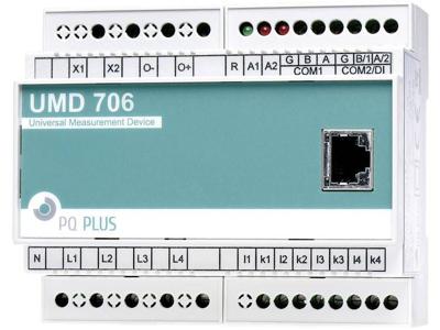 PQ Plus UMD 706 UMD 706 universeel meetapparaat - DIN-railmontage - RS485 Modbus - Ethernet - 512 MB geheugen PQ Plus UMD 706 UMD 706 universeel meetapparaat - DIN-railmontage - RS485 Modbus - Ethernet - 512 MB geheugen