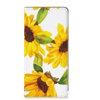 Smart Cover voor Samsung Galaxy S24 Plus Zonnebloemen