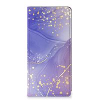 Bookcase voor OPPO Reno8 T 4G Watercolor Paars - thumbnail