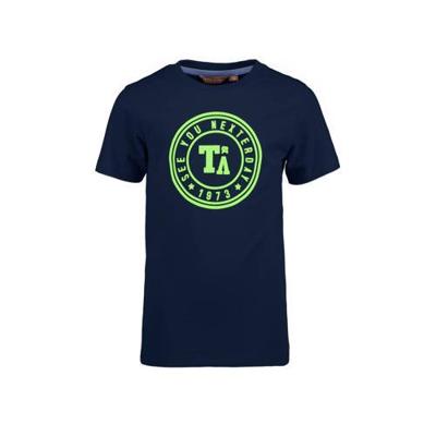 TYGO & vito T-shirt met biologisch katoen donkerblauw
