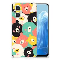 OPPO Reno8 Lite Telefoonhoesje met Naam Bears - thumbnail