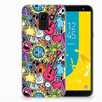 Samsung Galaxy J6 2018 Silicone Back Cover Punk Rock - thumbnail