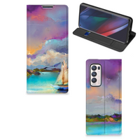 Bookcase OPPO Find X3 Neo Boat - thumbnail