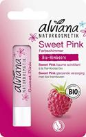 Biologische Lippenverzorging zoet roze 4,5g Alviana