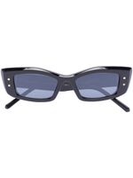 VALENTINO GARAVANI EYEWEAR lunettes de soleil Rockstud à monture rectangulaire - Noir - thumbnail