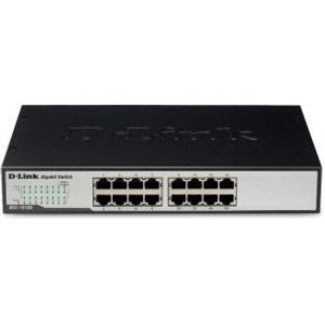 D-Link DGS-1016D/E netwerk-switch Unmanaged Zwart, Metallic