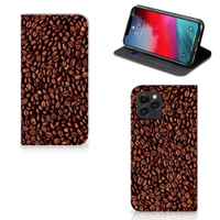 Apple iPhone 11 Pro Flip Style Cover Koffiebonen