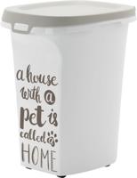 Modern Cubo Comida Trendy Story Pet Wisdom (Large - 36,4 x 29,2 x 42,5 cm 20 liter)