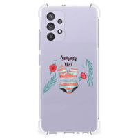 Samsung Galaxy A32 4G | A32 5G Enterprise Editie Stevig Bumper Hoesje Boho Summer