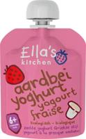 Ella's Kitchen Aardbei yoghurt griekse stijl 6+ maanden bio