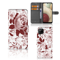 Hoesje Samsung Galaxy A12 Watercolor Flowers