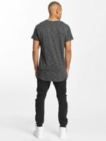 Urban Classics / t-shirt Long Space Dye Turn Up in zwart