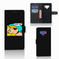 Samsung Galaxy Note 9 Wallet Case met Pasjes Popart Oh Yes